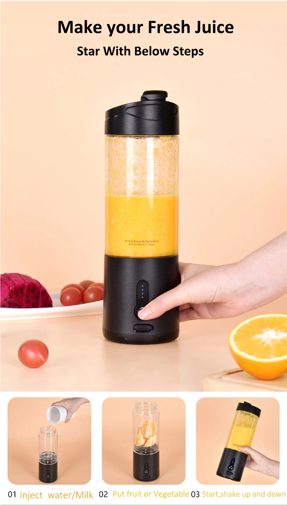 KineticBlend Portable Blender