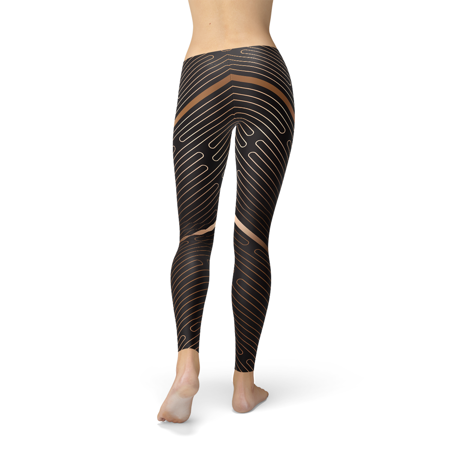 Circuitry Bronze Leggings