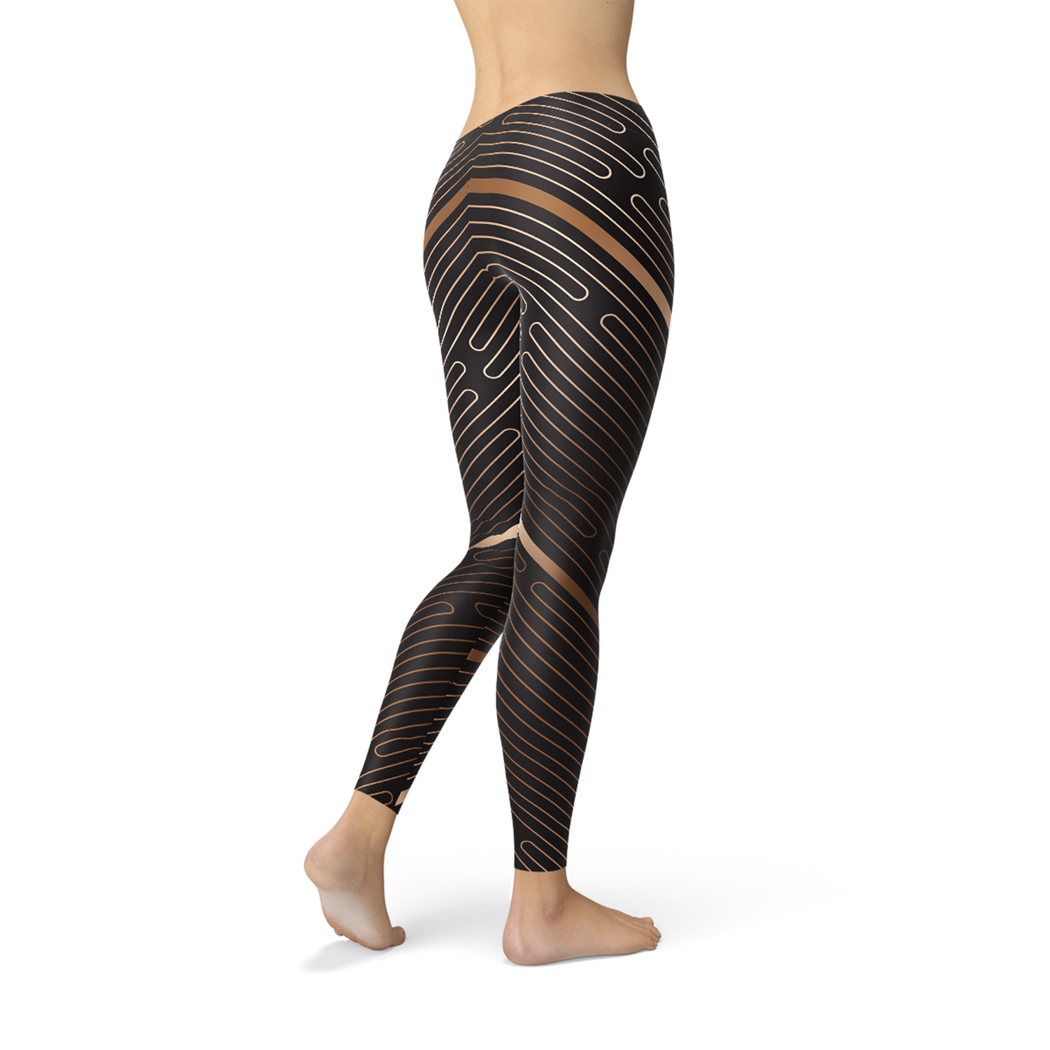 Circuitry Bronze Leggings