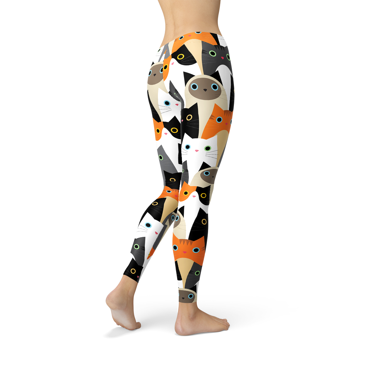 Cat Print Leggings